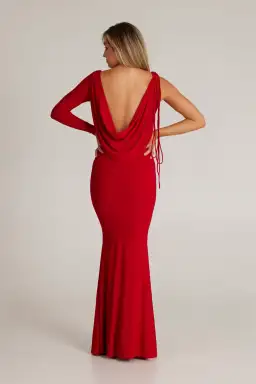 Emilia Red Dress for rent on The Volte - image 4
