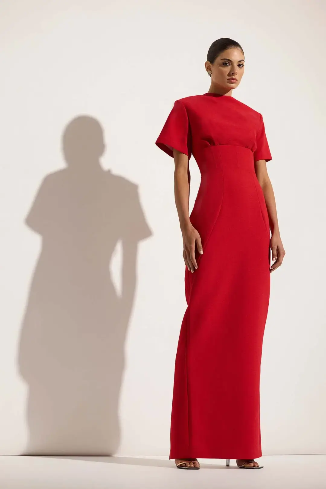 Dover Gown Red for rent on The Volte - main image