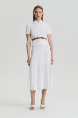 Pleat Lace White Set for rent on The Volte - image 1