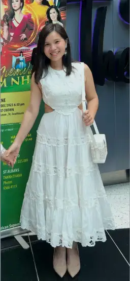 Zimmermann White Linen Cut-out Cassia Sleeveless Midi Dress size 6 for rent on The Volte - image 6