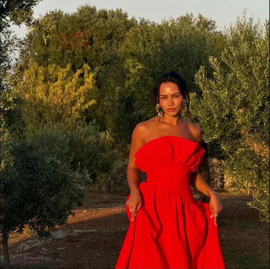 ELLIATT LAUREL SLEEVELESS MAXI DRESS IN RED SIZE 8 for rent on The Volte - main image