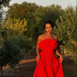 ELLIATT LAUREL SLEEVELESS MAXI DRESS IN RED SIZE 8 for rent on The Volte - image 8