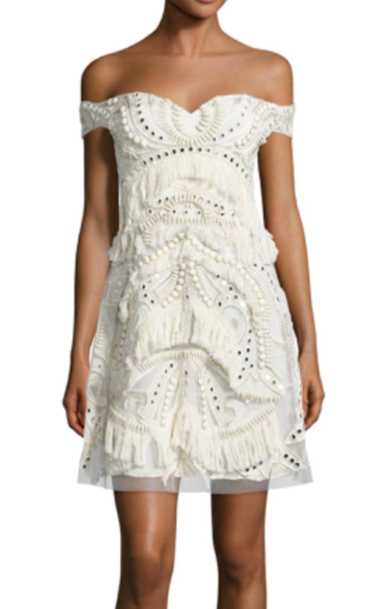 Thurley Stars Align Mini Dress size 12 for rent on The Volte - main image