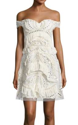 Thurley Stars Align Mini Dress size 12 for rent on The Volte - image 4