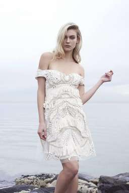 Thurley Stars Align Mini Dress size 12 for rent on The Volte - image 1