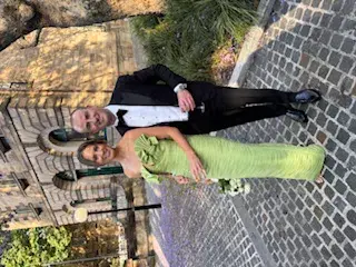 Rachel Gilbert Jensen Gown Pistachio - size 8 for rent on The Volte - main image