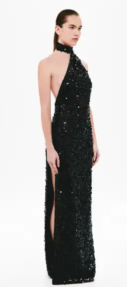 THE NICOLETTE CROCHET SEQUIN DRESS for rent on The Volte - image 3