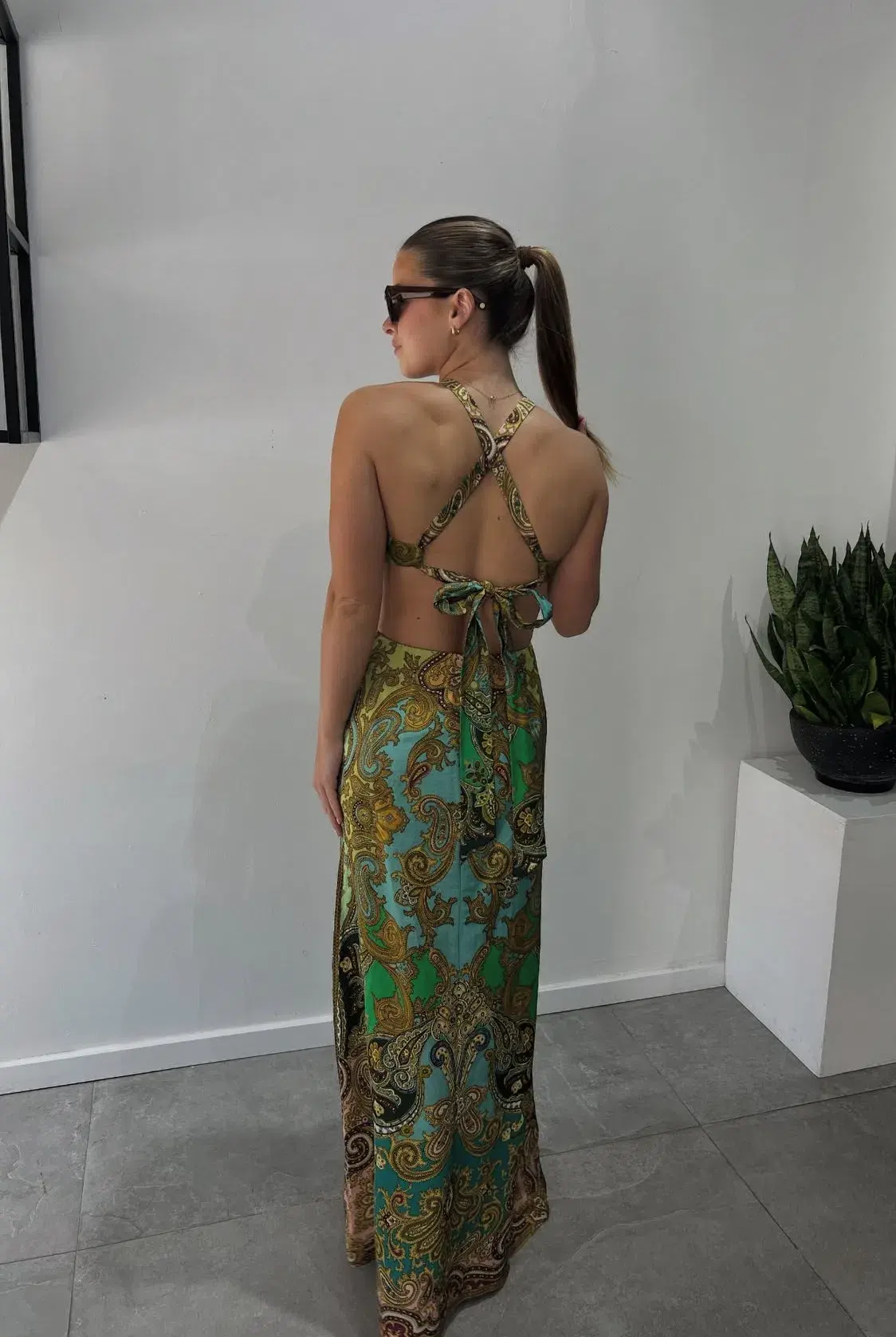 Alemais Clemenza Cut Out Midi Dress size 10 - Image 4