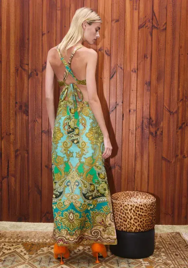 Alemais Clemenza Cut Out Midi Dress size 10 - Image 2