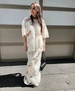 Blanca Delmare Top and Skirt Set Size S (6-10) for rent on The Volte - image 5