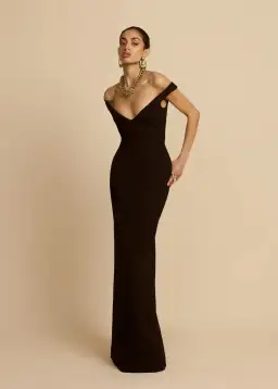 Arcina Ori Ellery Maxi Dress in Black Size L / AU 12 for rent on The Volte - image 4