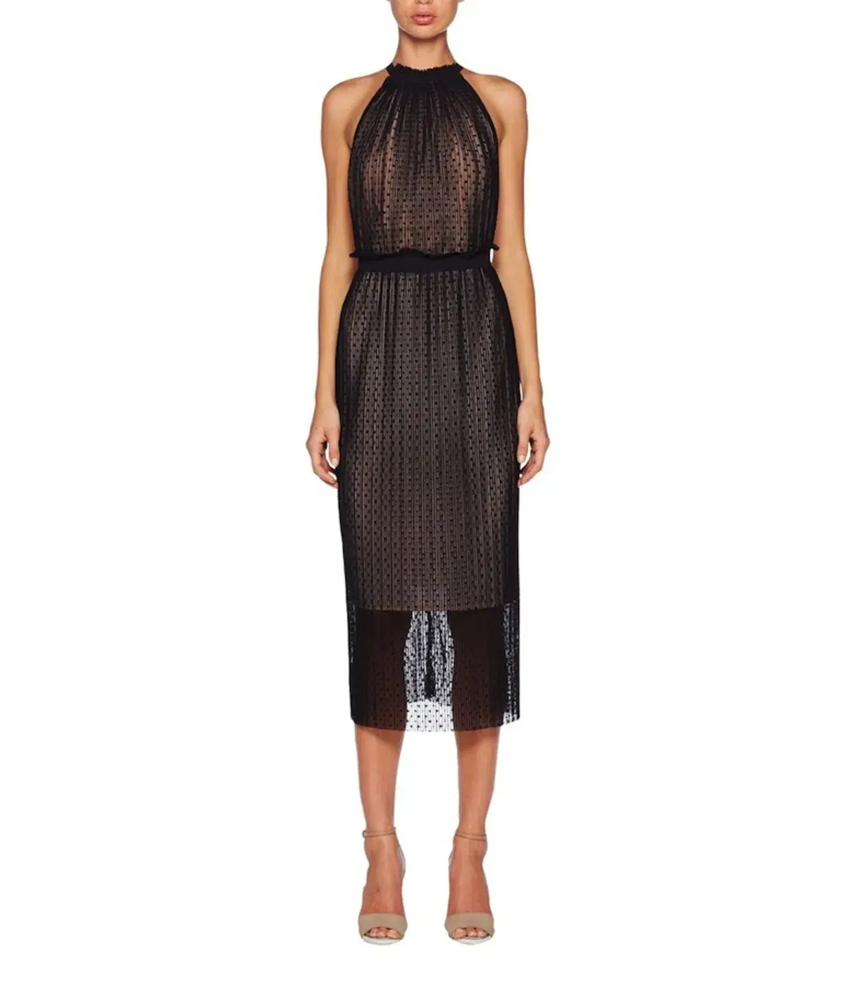 Bec & Bridge Pompette Halter Dress Black Size 10 - Image 2