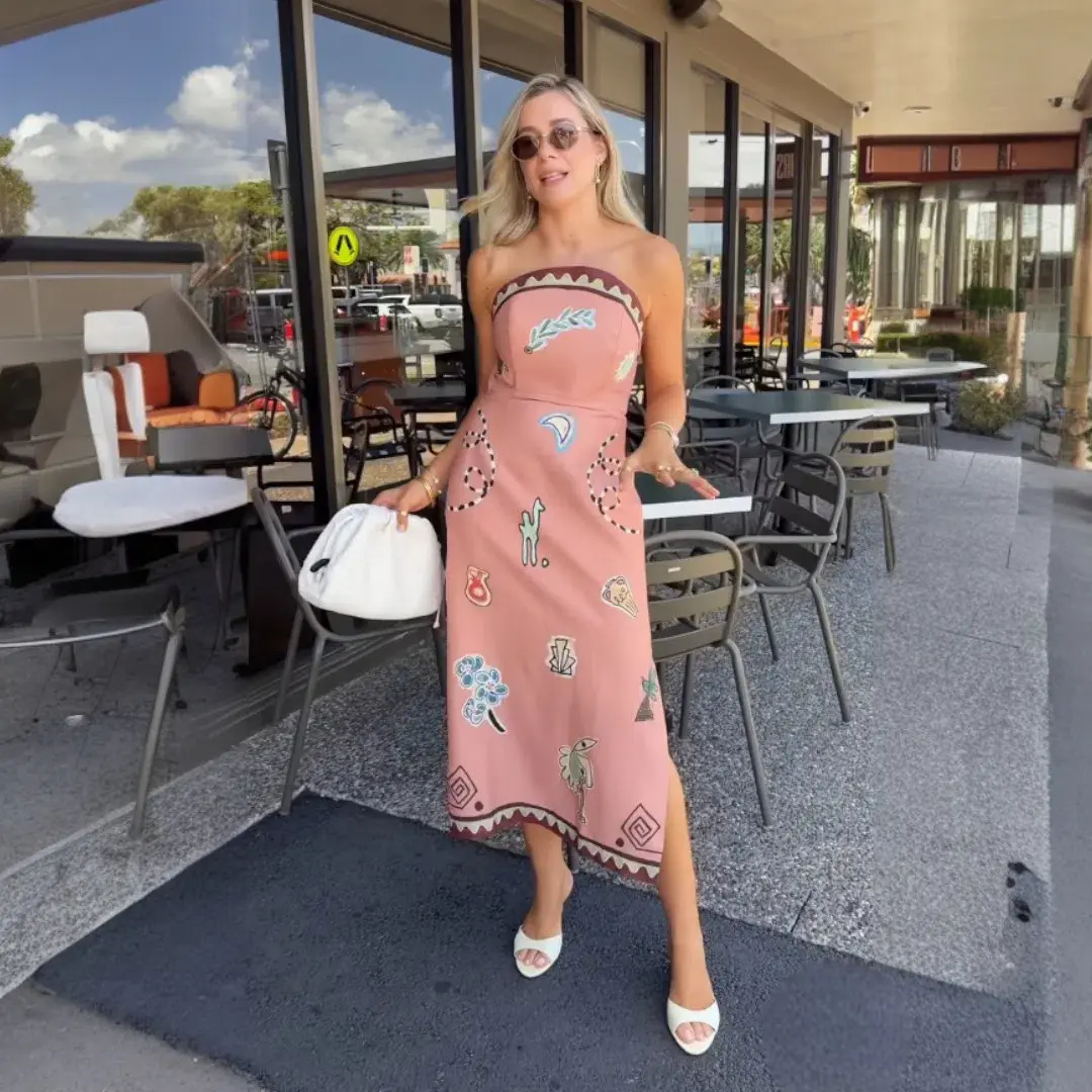 Alemais Laurence Midi Dress Size 12 - Image 5