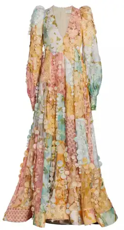 Zimmermann Tempo Patch Rainbow Gown size 6 for rent on The Volte - image 5