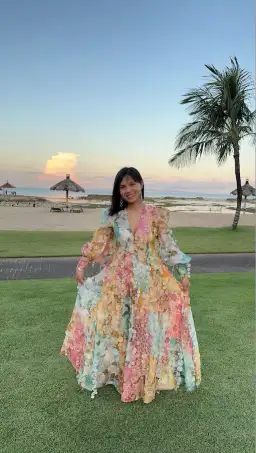 Zimmermann Tempo Patch Rainbow Gown size 6 for rent on The Volte - image 6