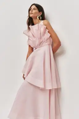 Aje Selestia Midi Dress Size 16 for rent on The Volte - image 3