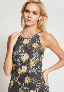 Sir The Label Lita Bias Slip Dress print Size 12