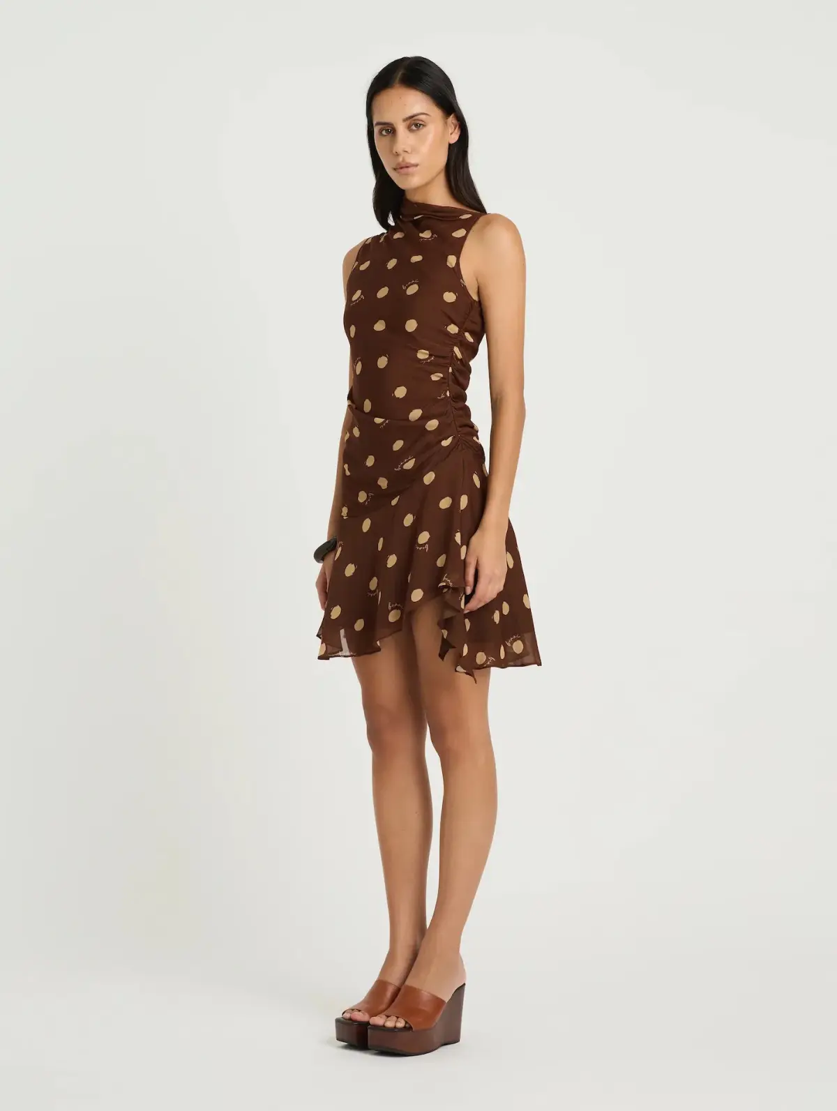 Benni Dario Asym Mini / Brown Polka / Size 12 - Image 2