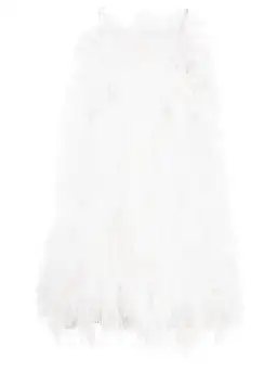 Shannon Dress Ostrich Dress for rent on The Volte - image 5