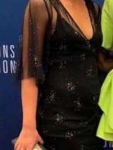 Manning Cartell Blitz Glitz Dress Black Size 8 for rent on The Volte - image 3