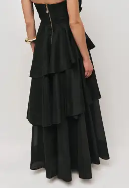 Aje Selestia Gown Black size 16 for rent on The Volte - image 3