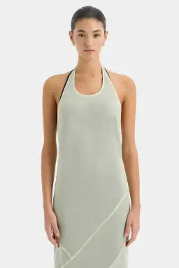 Sir the Label Strobe Halter Dress for rent on The Volte - image 4