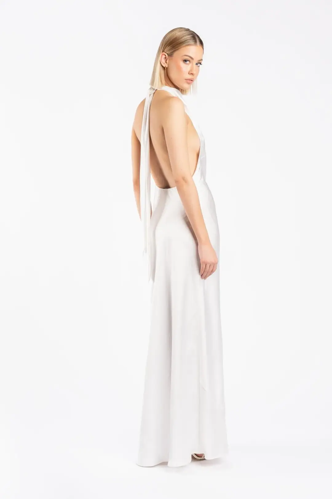 One Fell Swoop Kristina Dress-Angel White Size 10 for rent on The Volte - main image