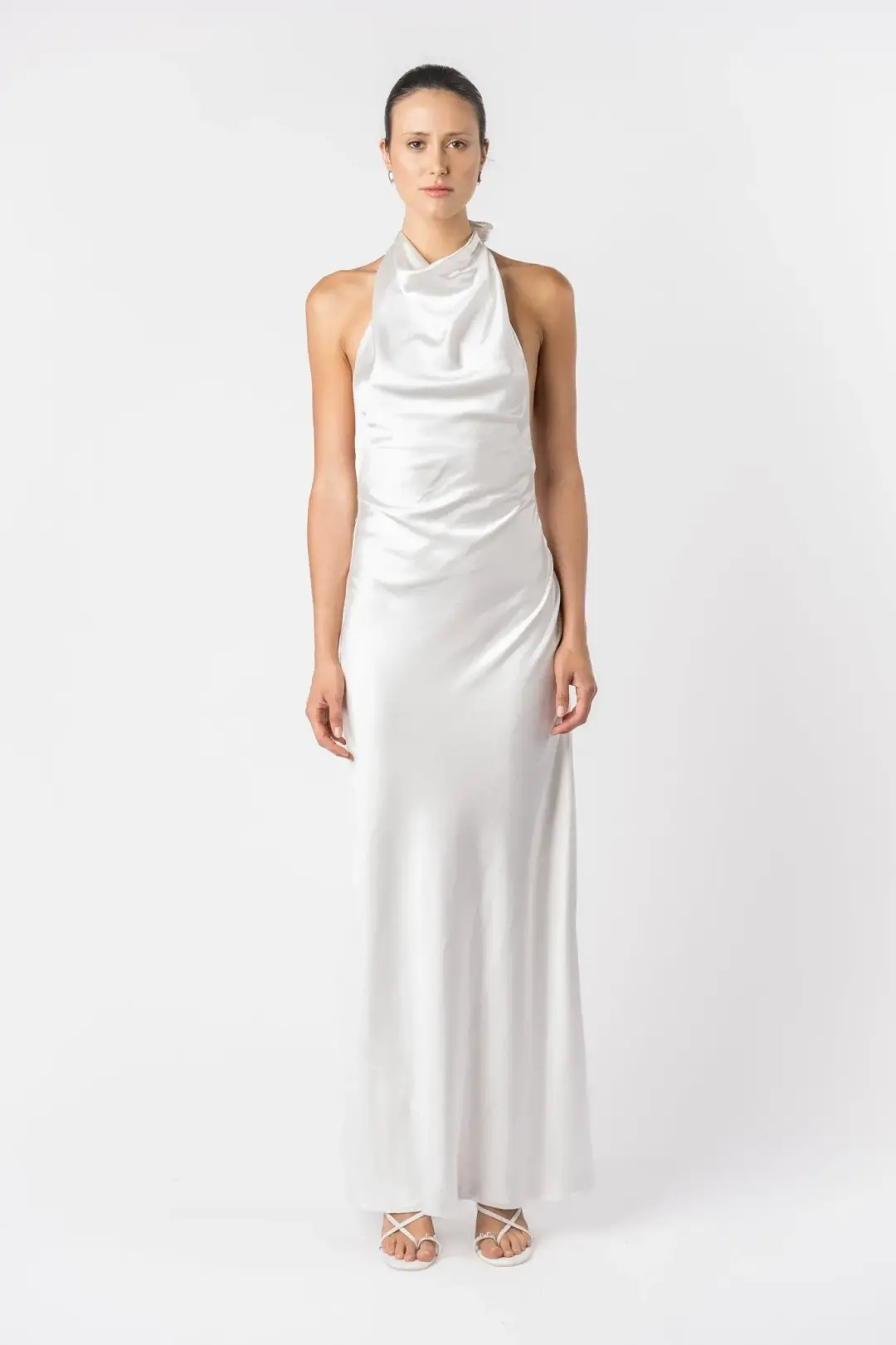 One Fell Swoop Kristina Dress-Angel White Size 10 for rent on The Volte - main image