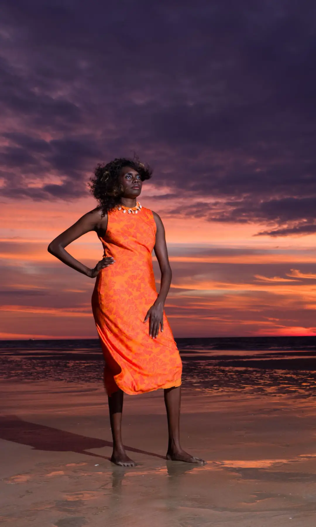 Liandra Bias Midi Dress-Seascape Blue Size 6 for rent on The Volte - main image