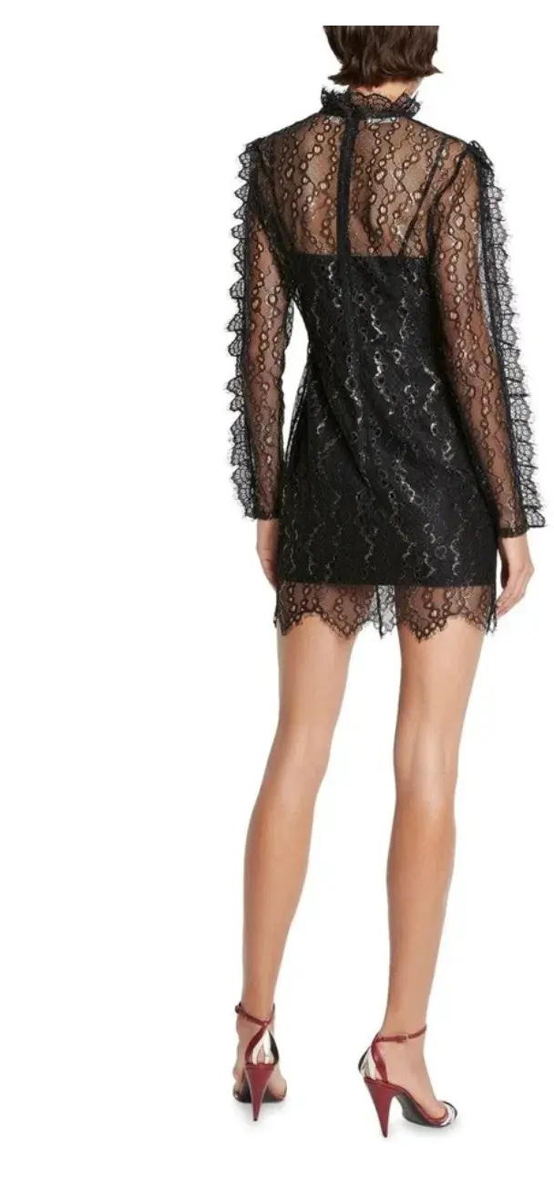 Another Night Mini Dress Black for rent on The Volte - main image