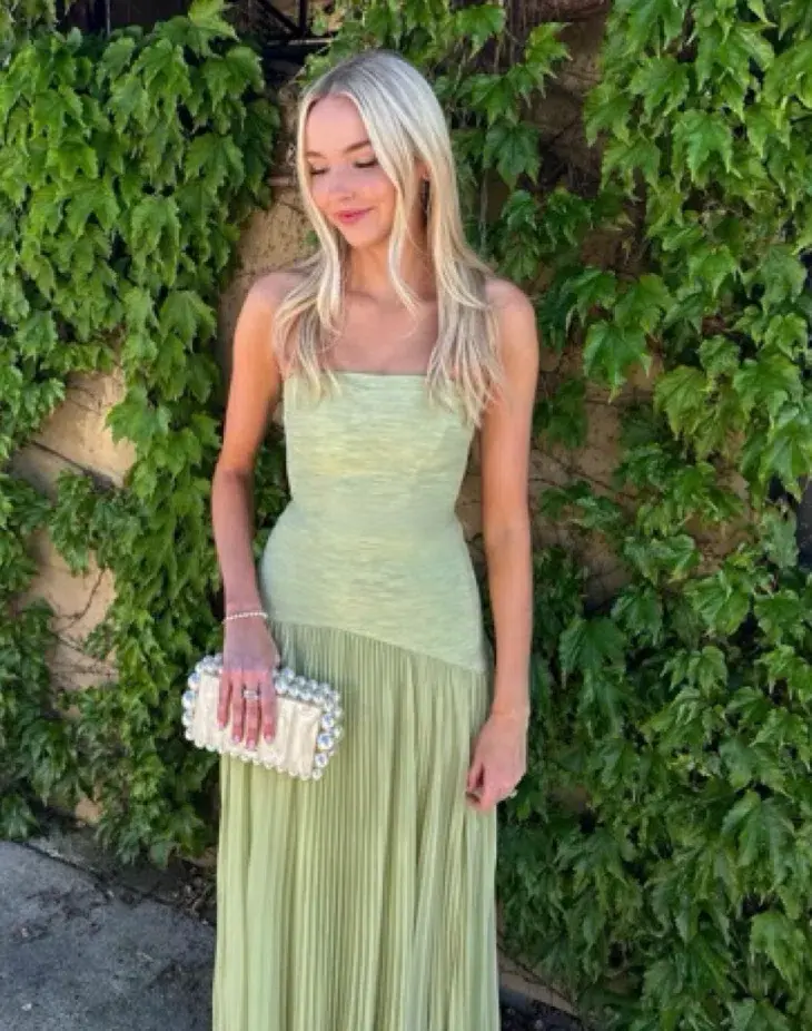 Alexis Sunniva Maxi Dress Gown in Sage Green XS Best fits AU6-8 for rent on The Volte - main image