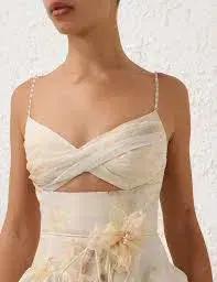 Zimmermann Memento Twist Front Mini Dress - Image 5