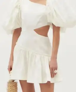 Aje Chateau Mini Dress Size 10 for rent on The Volte - image 4