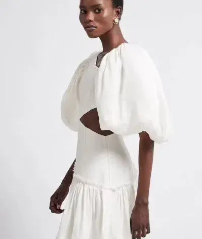 Aje Chateau Mini Dress Size 10 for rent on The Volte - main image