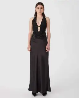 Misha THE 'CELINE' SATIN DRESS for rent on The Volte - image 6