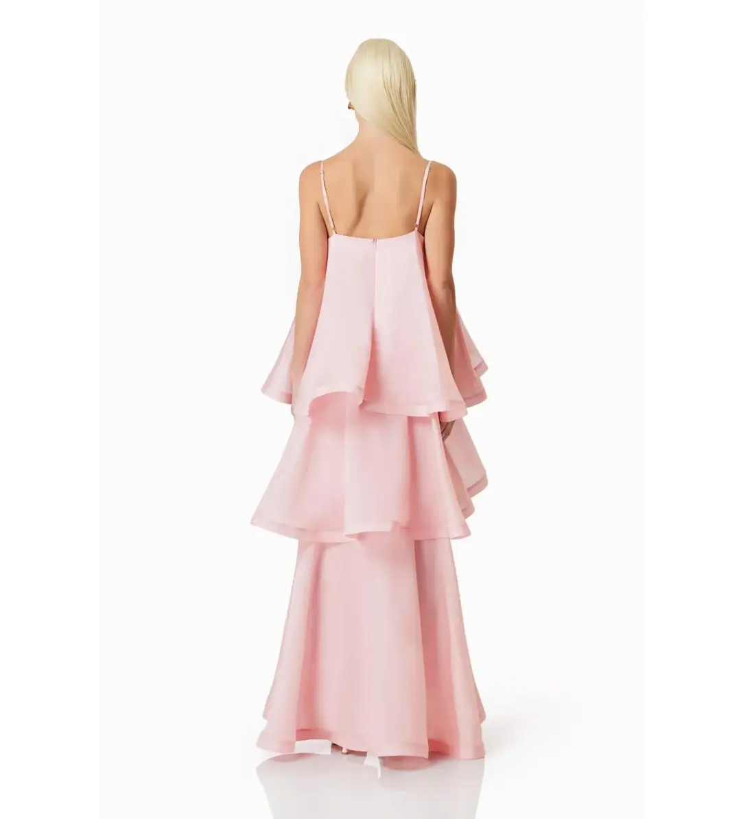 Elliatt Swallowtail Day To Night Maxi Dress Pink Size M AU 10 for rent on The Volte - main image