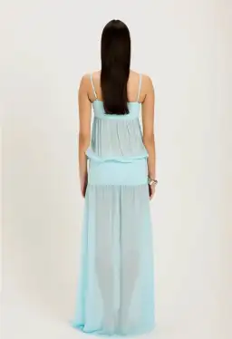ANCE GRIA ROMEO DRESS AQUA - XS for rent on The Volte - image 2