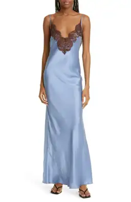 Sir the Label Danseurs Lace Slip Dress Blue Size 1/Au 8 for rent on The Volte - image 3