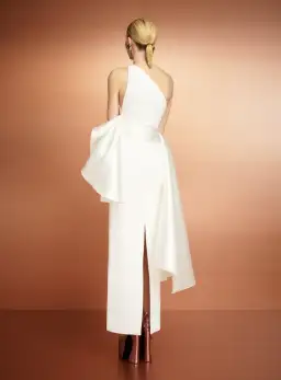Solace London Calla Maxi Dress in White for rent on The Volte - image 3