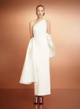 Solace London Calla Maxi Dress in White for rent on The Volte - image 2