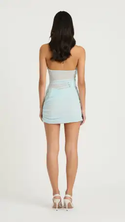 Benni Perry Mini Dress in Fresh Mint Size 8 for rent on The Volte - image 2