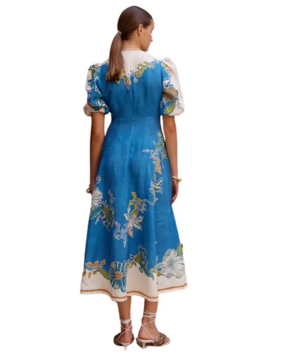 Alemais Luda Midi Dress Size 12 for rent on The Volte - main image