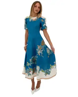 Alemais Luda Midi Dress Size 14 for rent on The Volte - image 1