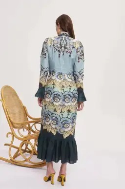 Alemais Madelena Midi Dress Size 10 for rent on The Volte - image 4