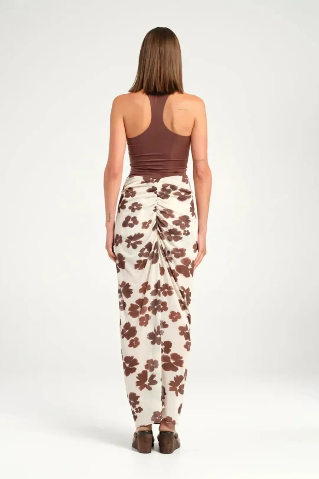 BENNI PIPER MAXI DRESS - COCO BLOSSOM - size 10 for rent on The Volte - main image