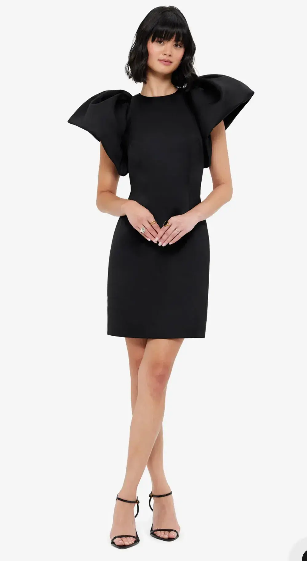 Leo Lin Dayna mini dress size 14 for rent on The Volte - main image