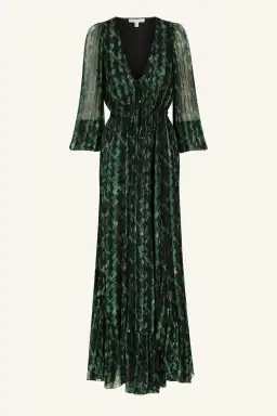 Shona Joy Green Remi Lace Front Maxi Dress AU 18 / XXL for rent on The Volte - image 5