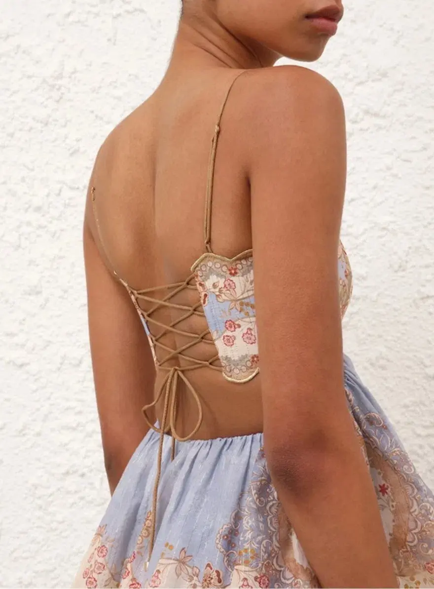 ZIMMERMANN DAYLIGHT TIERED MAXI DRESS 12 for rent on The Volte - main image