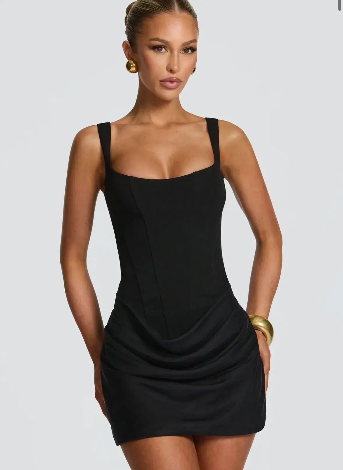 BABYBOO CORNELIA MINI DRESS - Black 6 - Image 1
