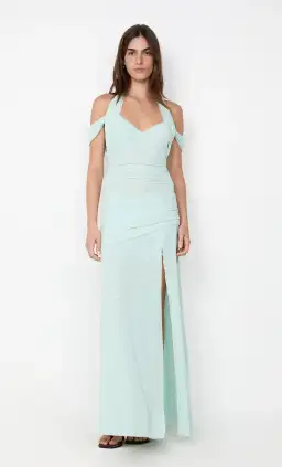 Bec & Bridge Winnie Halter Maxi Dress in Spearmint sz 10 for rent on The Volte - image 1